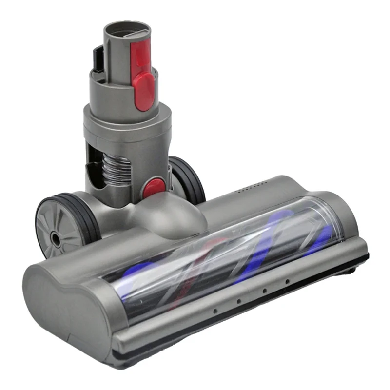 B58B-For DYSON V8 V9 V10 V11 V12 فراغ فرشاة أرضية كهربائية مرفق الطابق لينة الأسطوانة فرشاة رئيس مع أضواء الغبار LED