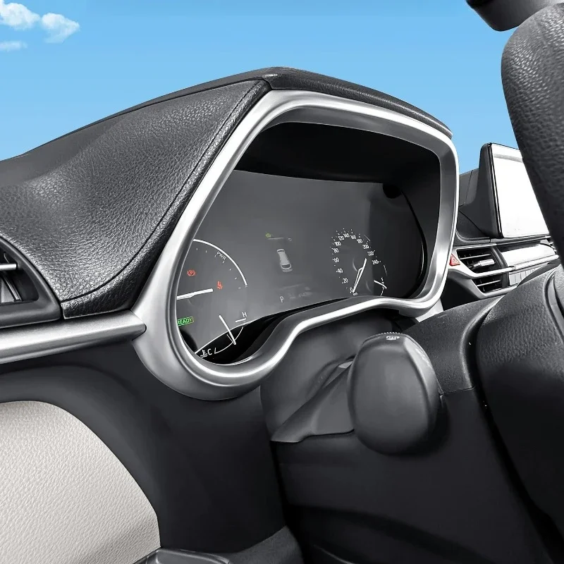 For Toyota Sienna Granvia Instrument Cluster Bezel ABS Decorative Frame Strong Adhesive Dash Accent Trim