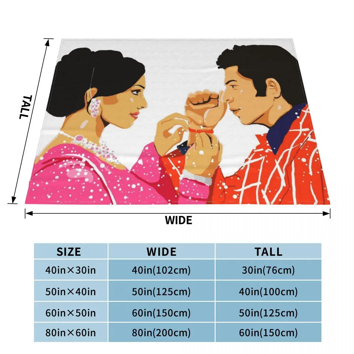 Om Shanti Om Throw Blanket Soft Big Retros decorative Blankets