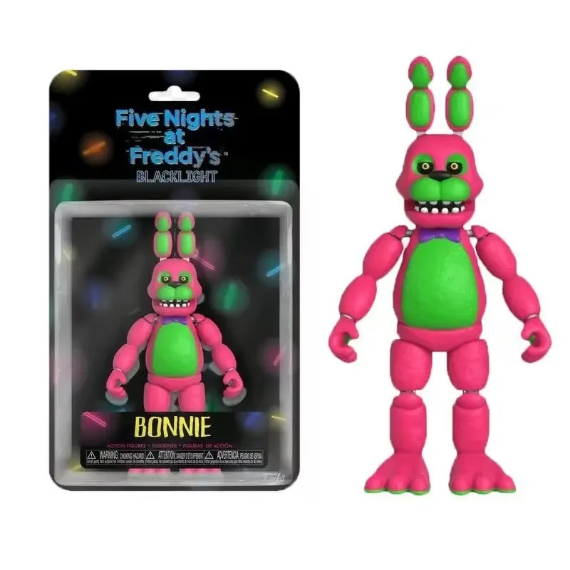 FNAF Bear Midnight Harem Five Nights Joint Movable Detachable Game Action Figure Security Breach Model Kids Toys