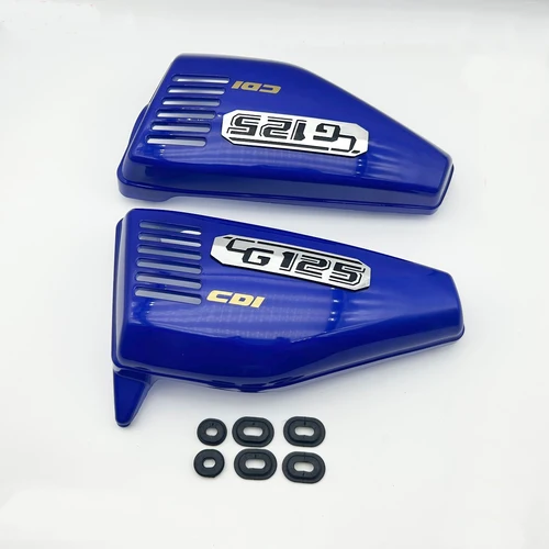 Paneles laterales de motocicleta para Honda Sundiro Lifan Qjmotor Jialing Haojin Dayun CG125 CDI125 ZJ125 cubiertas laterales cubiertas de plástico azul