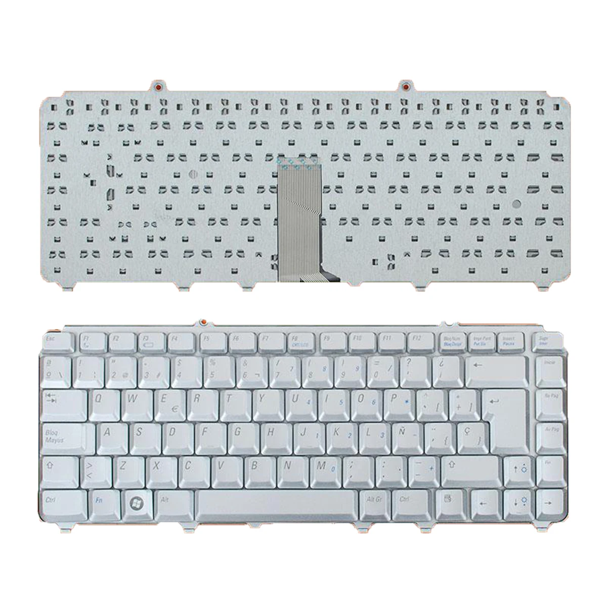 new Spanish Laptop Keyboard for Dell Inspiron 1420 1520 1521 1525 NK750 R1-5-B08 PP29L XPS M1530 XPS M1330 SP keyboard