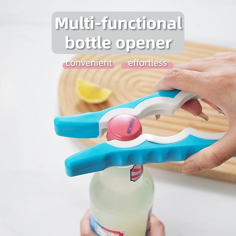 Opener Multifunctional Can Opener, Easy Pull Tab Opener, Bottle Cap Opener, Household Bottle Lid Opener, 3-in-1 Lid Twist Tool