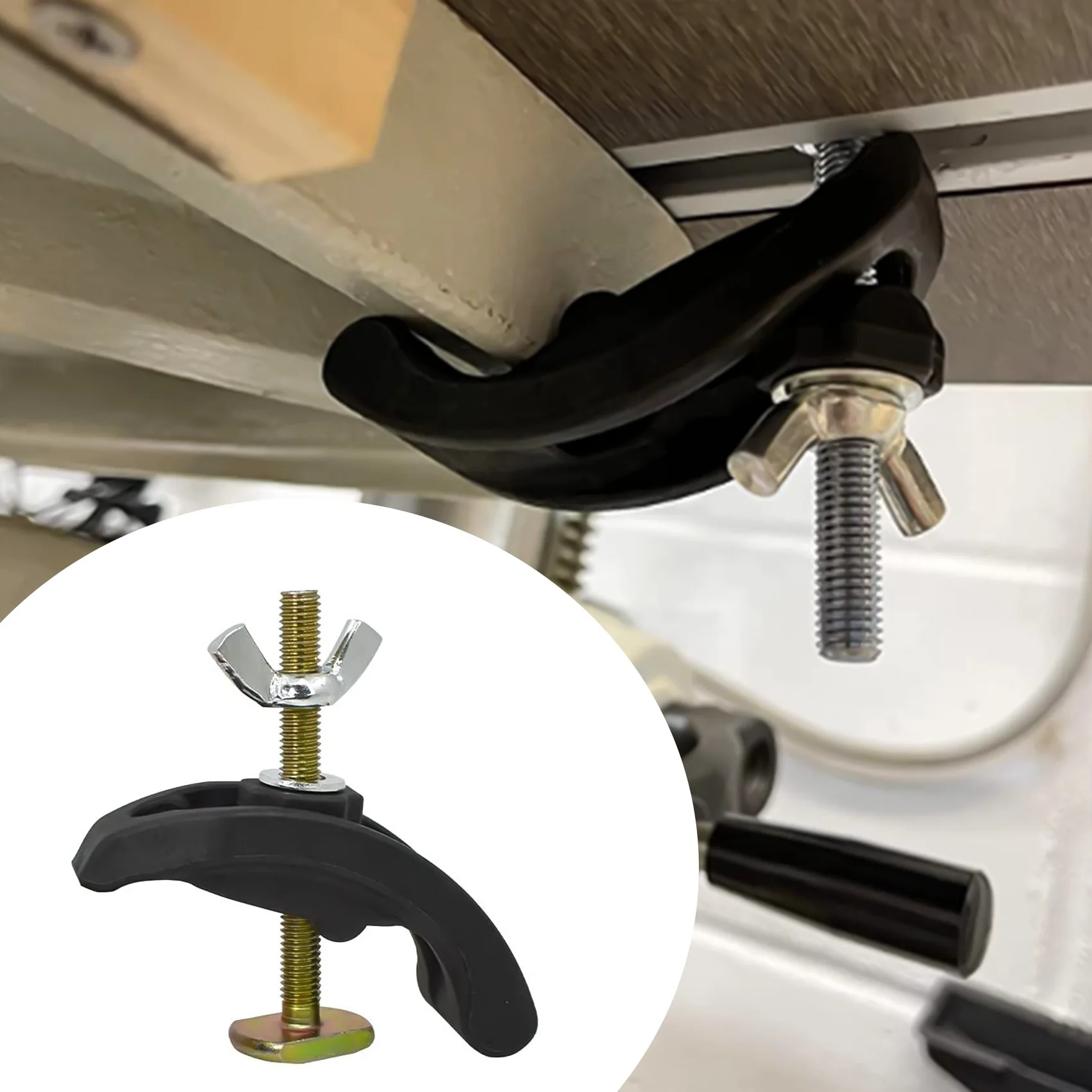 10pCs เครื่องแกะสลัก CNC กดแผ่นยึดสําหรับ T-Slot โต๊ะทํางาน