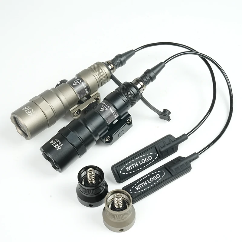 Tático m600 m600b m300b m300 arma luz lanterna rifle lanterna pistola scout luz tocha caça 20mm trilho pictinny