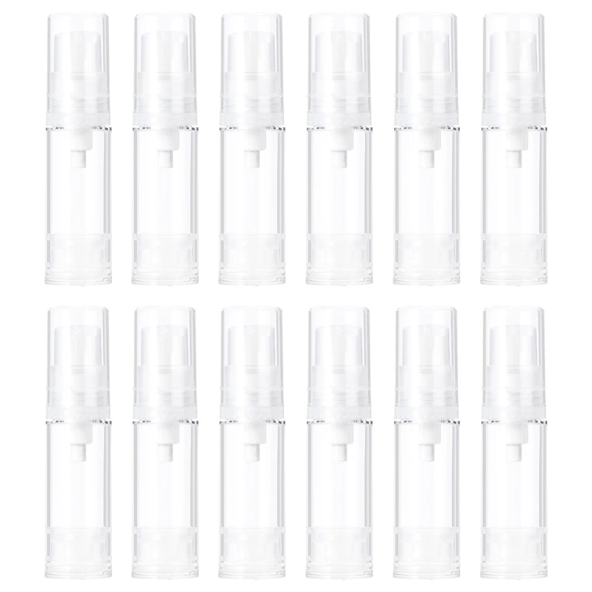 

12PCS Subpackaging Bottles HighQuality Material Sealing Lotion Storage Travel PlasticCosmetics Bottles