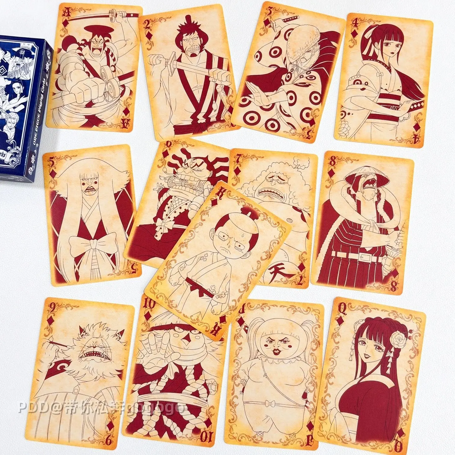 One Piece Monkey D. Luffy Roronoa Zoro Portgas·D· Ace Anime Zweidimensionale Spielkarten Kreative Brettspiel-Sammelkarten – Detail 9