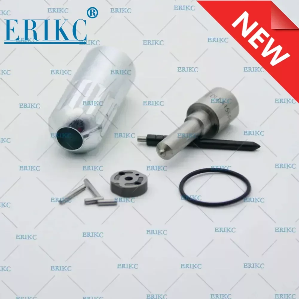 

ERIKC 23670-E0010 комплекты для ремонта инжектора 095000-6340 пластина клапана 10 # сопло DLLA155P842 стержень клапана герметичные гайки для Hino J08E-TM