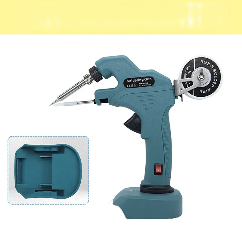 

Wireless Internally Heated Battery Soldering Gun Automatically Send Tin Gun Welding Repair Tool Solder Iron