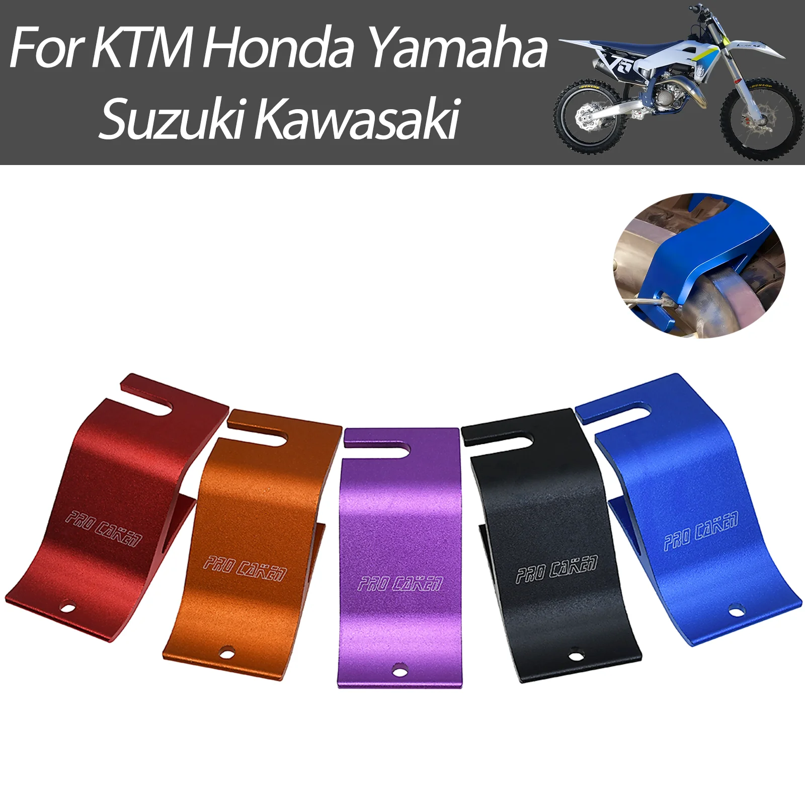 AliExpress NONE For KTM HONDA Yamaha Suzuki EXC SX XC CRF YZ Pit Dirt Bike Motorcycle Bead Buddy Tire Installation Assistance Tool Holder Hook