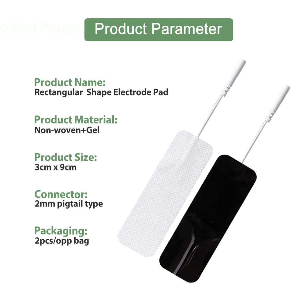 

10/20/50/100pcs TENS Unit Replacement Pads Self-Adhesive Electrode Patches Reusable EMS Electrical Muscle Stimulator Accessories