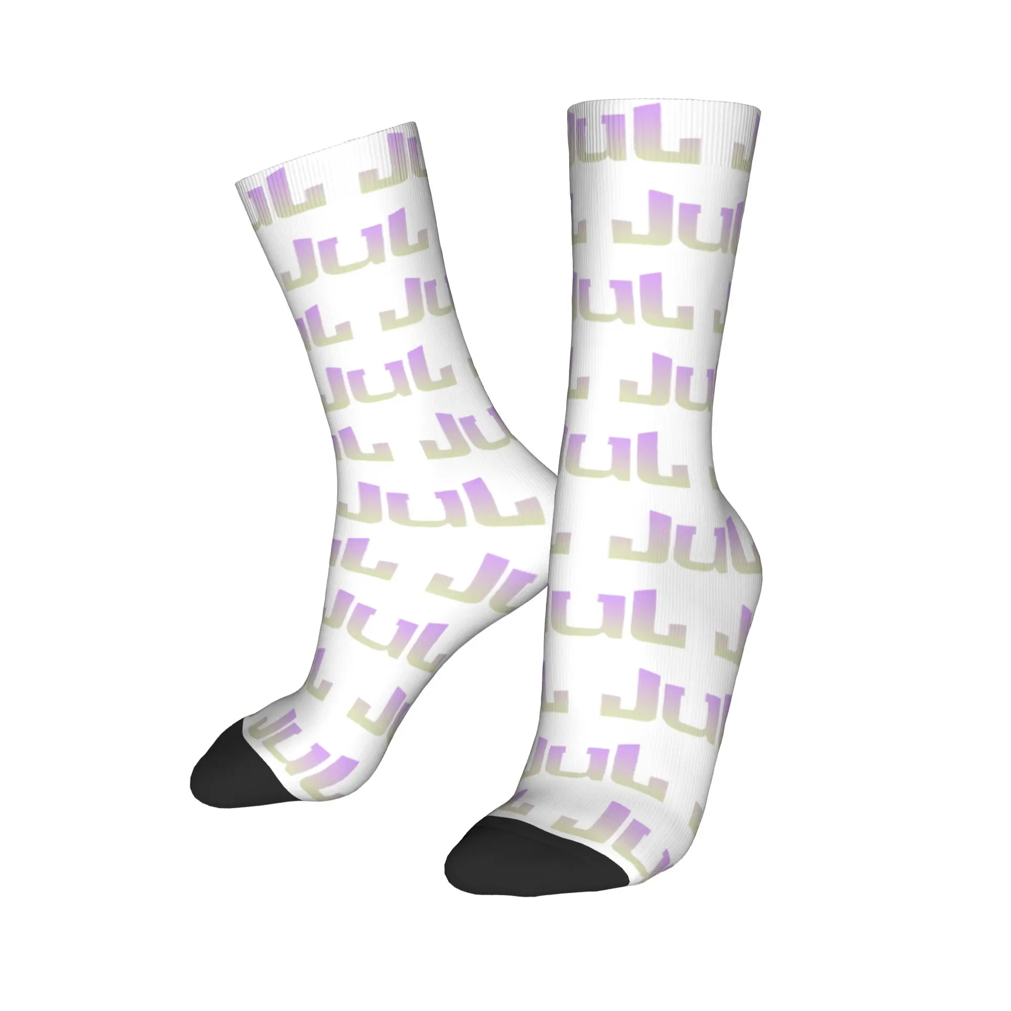 Autumn Winter Hip-hop Unisex Jul Rapper Socks  Non-slip Soccer Socks