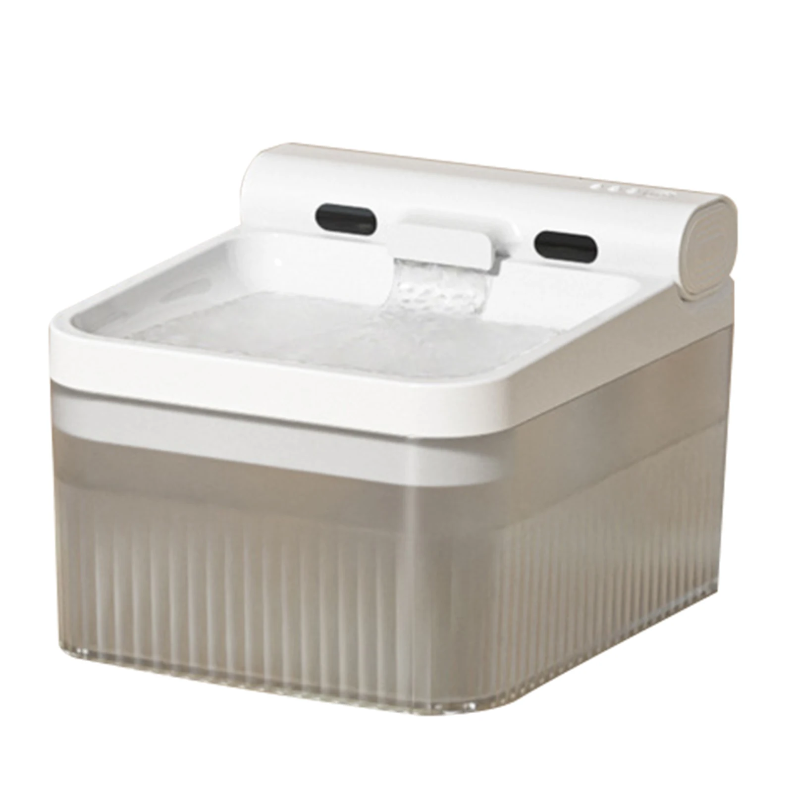 

Беспроводной фонтанчик для воды для кошек, работающий от батареек, 4 л, для домашних животных, диспенсер для воды для собак и кошек, с фильтром и чипом для очистки воды