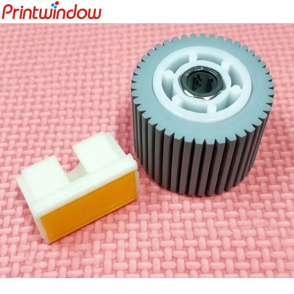 1Set Separator Pad With Pickup Roller For Ricoh DX2430C 2432C 3442 3443 JP780C JP785