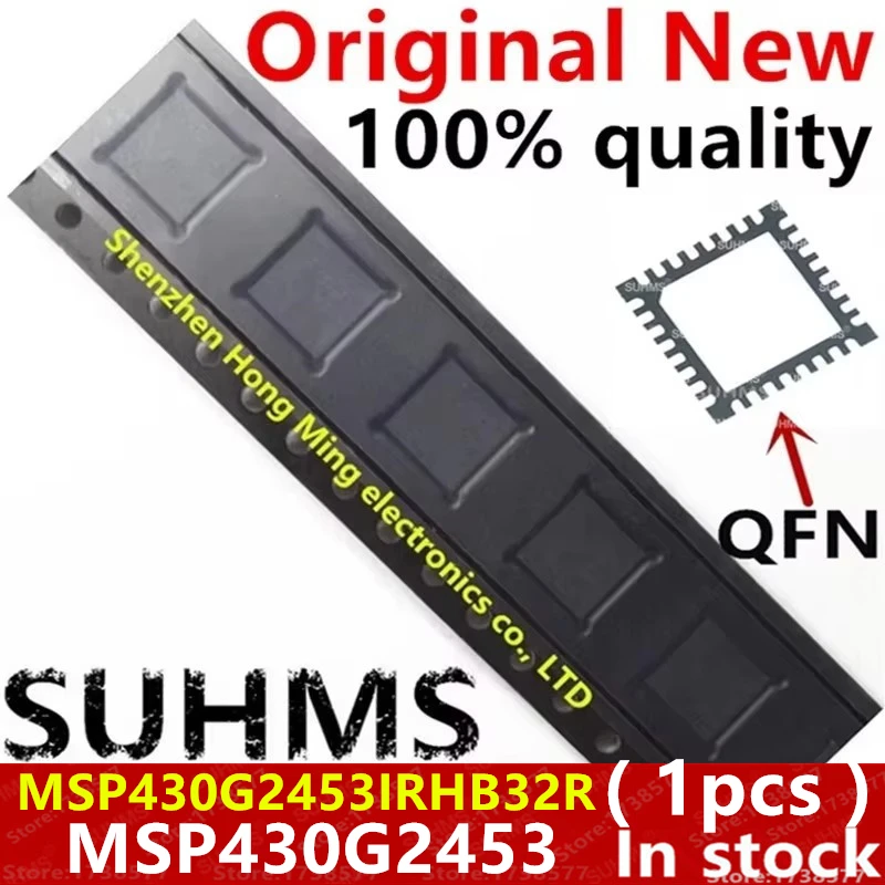 (1 pieza) 100% nuevo chipset MSP430G2453IRHB32R MSP430G2453 MSP430 G2453 QFN-32