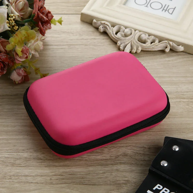 

Portable Mini Zipper Bag 2.5 Inch External Hard Drive Carrying Travel Case HDD SSD Storage Pouch Protective Bag For Hard Drives