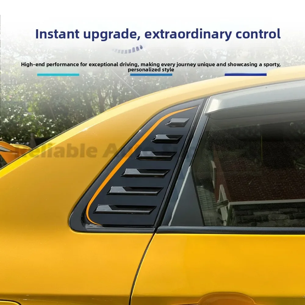 도요타 스바루 WRX 임프레자 STI 2011-2014용 자동 블라인드 삼각형 루버 창문 데칼 스타일링 개조 키트 액세서리