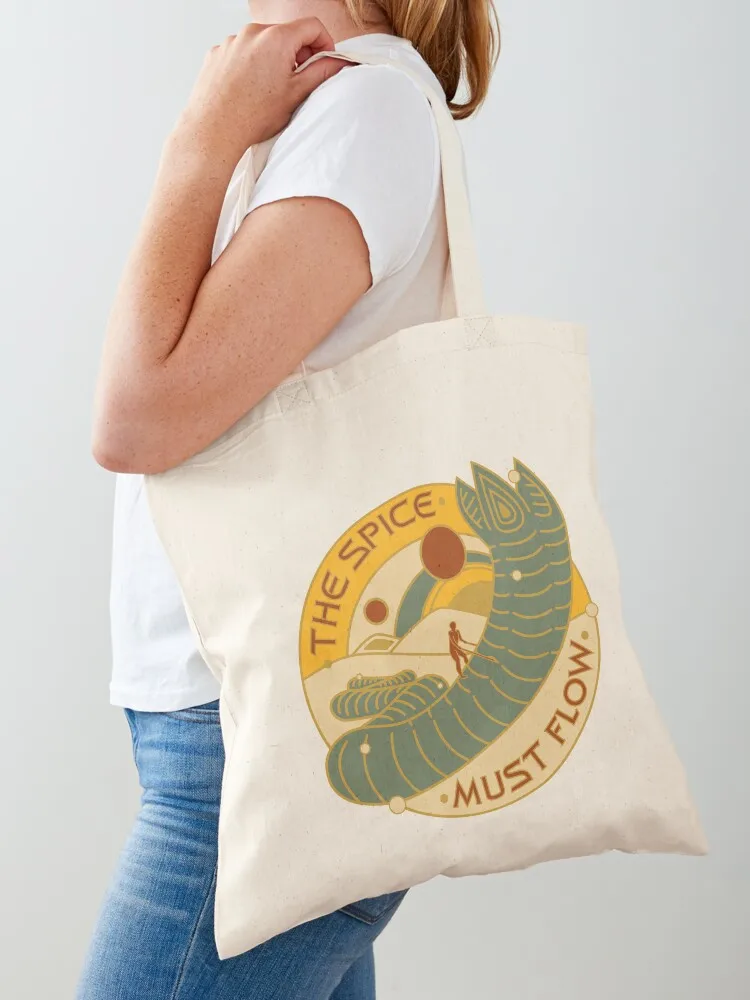 

The Spice Must Flow Tote Bag bags luxury women Eco bag cloth bag woman canvas tote