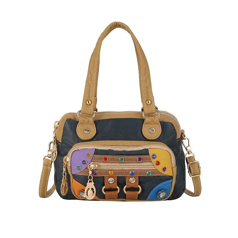 العصرية حقيبة كروسبودي للنساء حقائب كتف محفظة وحقائب اليد الرجعية الفاخرة حقيبة أنيقة حقيبة الإناث Bolsos De Mujer SUмка 가방 #4