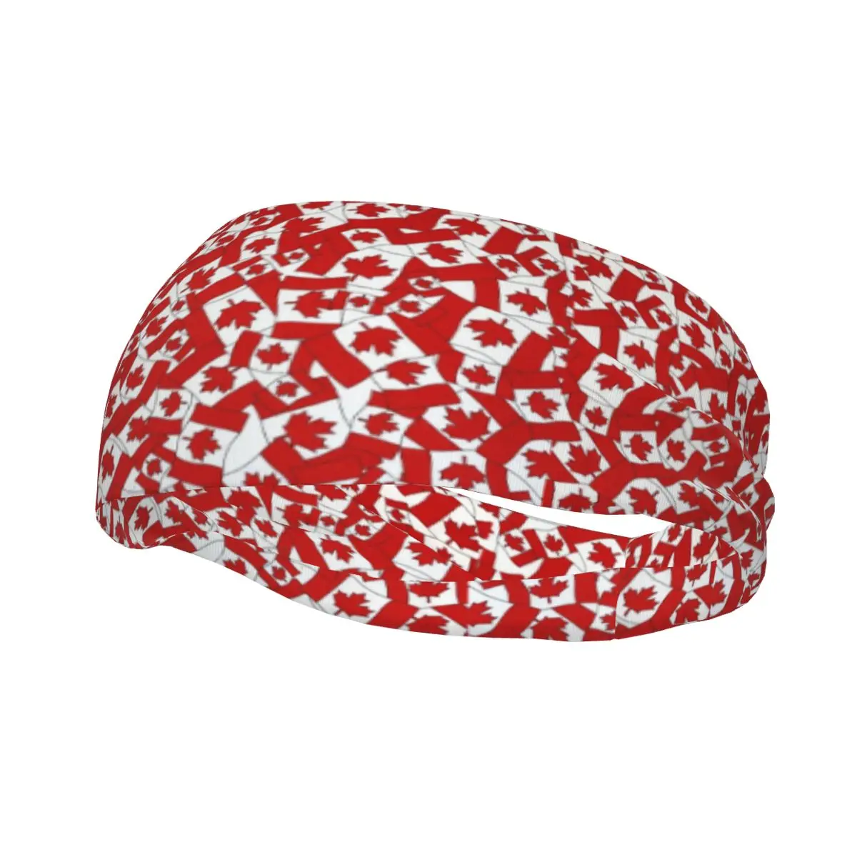 

Headband Canada Flag Headwrap Hairband for Tennis Gym Fitness Headwear Hair Accessories
