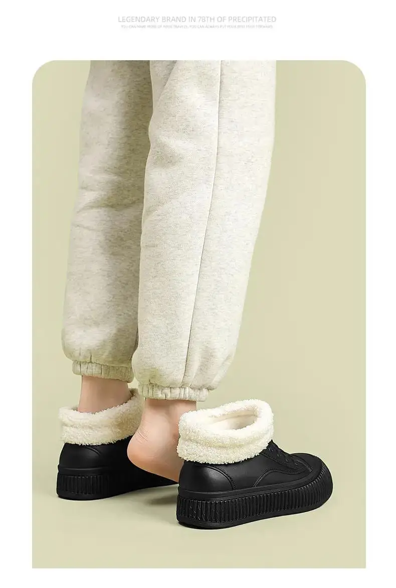 2024 New Women's Rain Shoes Soft Sole Non Slip Low Top Detachable Cotton Sleeves Four Seasons Water Shoes Work Shoes