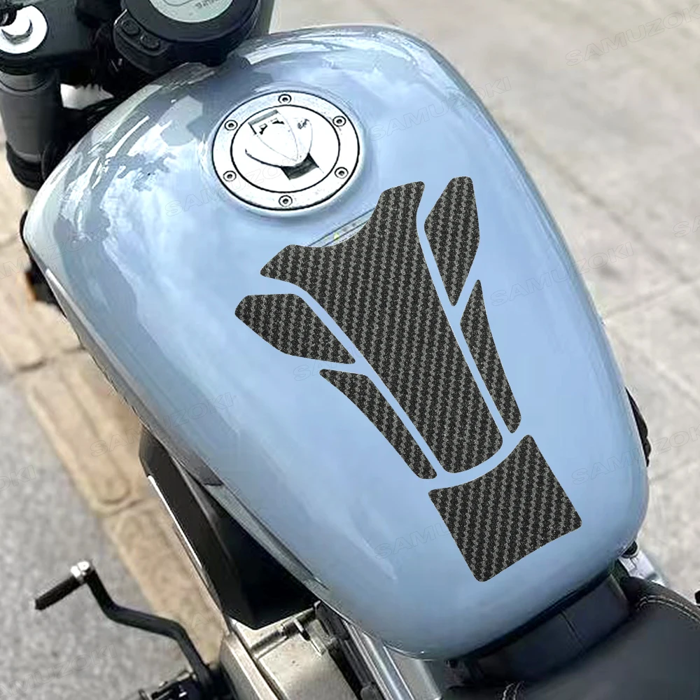 دراجة نارية ملصق جل خزان الوقود وسادة جانبية هيكل السمكة زين لوح حماية عدة ل Ducati Streetfighter Panigale V4 S #4