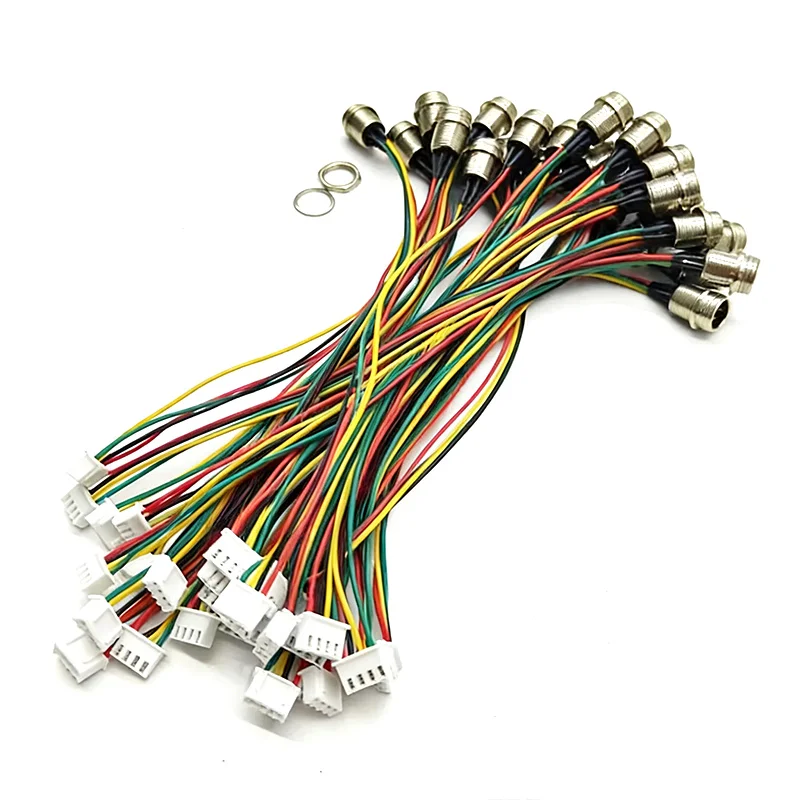

GX16 to XH2.54 Aviation Plug 2pin 3pin 4/5/6/7/8/9/10 Pin Pure Copper Power Cord Male Female 16mm Through The Wall Terminal Wire