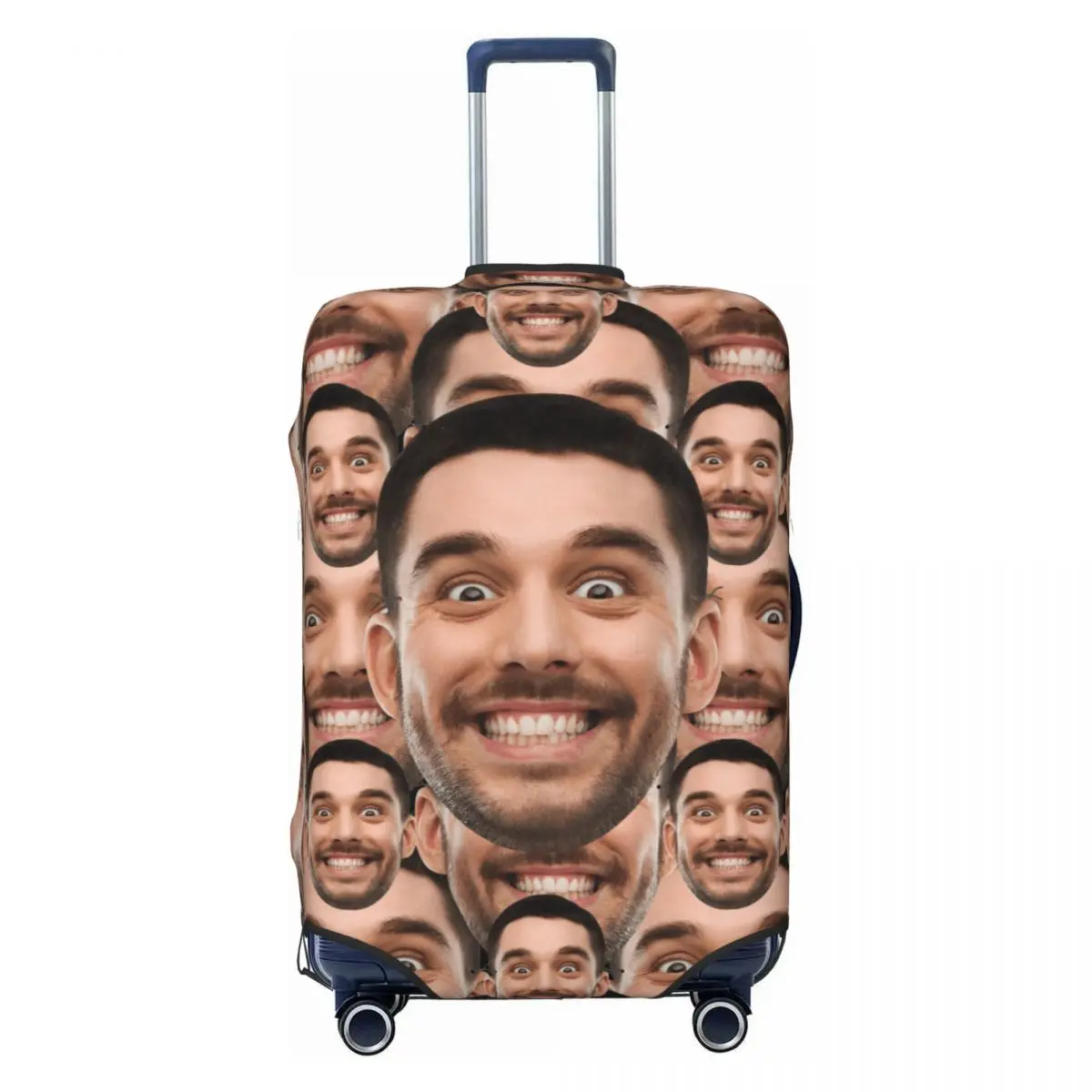 

Custom Your Photo Suitcase Cover Cruise Trip Holiday Strectch Luggage Supplies Protection