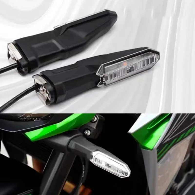 

Fit Z900 Z900RS For KAWASAKI Z125 Z250 Z250SL Z300 Z400 Z650 Z750 Z800 Z1000 Z1000R LED Turn Signal Indicator Light Blinke