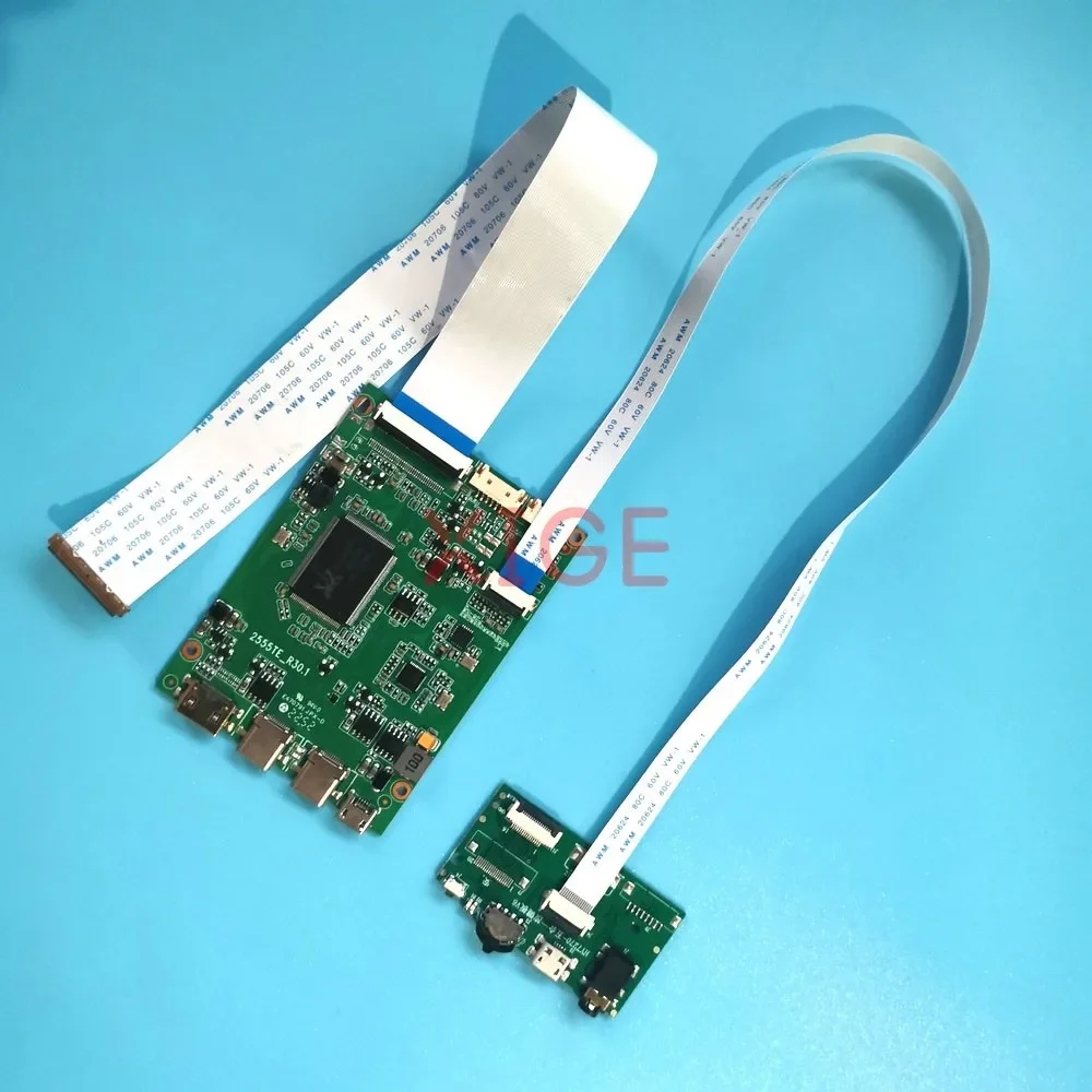 

LCD Controller Driver Board For NV156FHM-N4U/NX1/NX2 DIY Kit Laptop Matrix 15.6" Mini-HDMI 2TYPE-C EDP 40-Pin 1920x1080