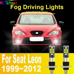 H1 Led Light Canbus Bulb Car Headlight High Power Auto Fog Diode Moto Driving Running Lamp 12V 55W For Seat Leon 1p 1m 1999~2012