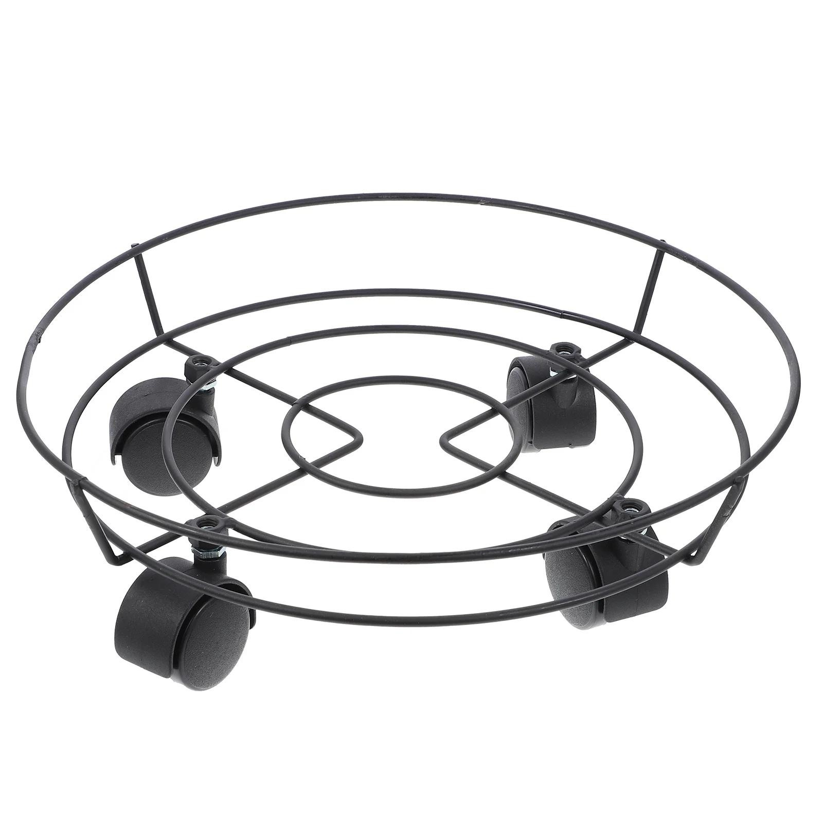 

1 Set Sliding Wheel Flowerpot Rack For Heavy Potted Plants Portable Plant Holder Garden Tool Flower Pot Stand Potted Plants