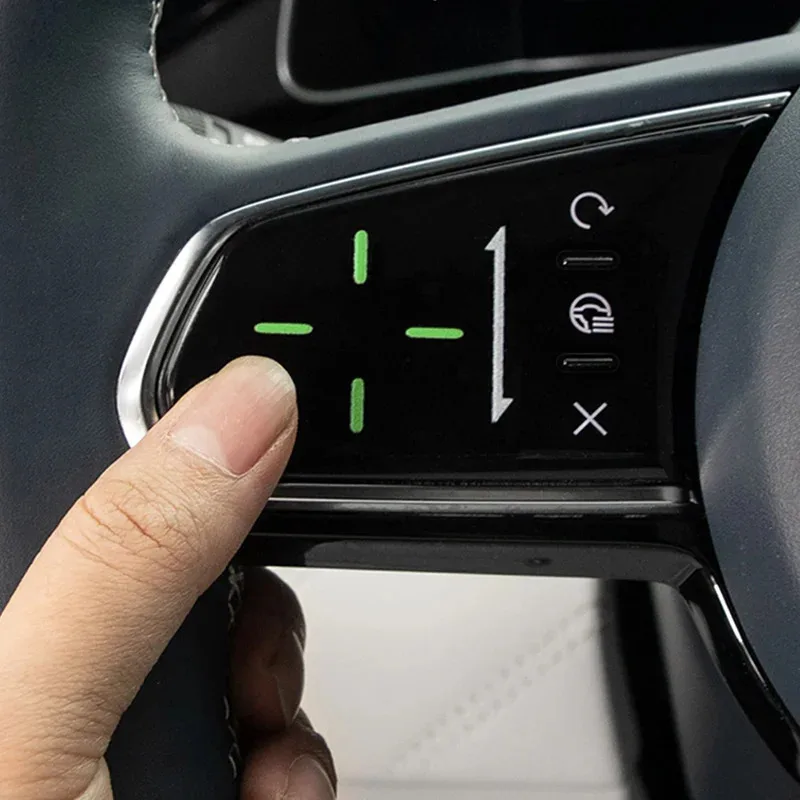 

Наклейки на кнопки рулевого колеса из ТПУ, декоративные наклейки для интерьера автомобиля ZEEKR 001 2021-2023, аксессуары для модификации.