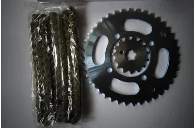 

For the Love of Yamaha motorcycle JYM110-2 I8 sets of chain size sprocket chain