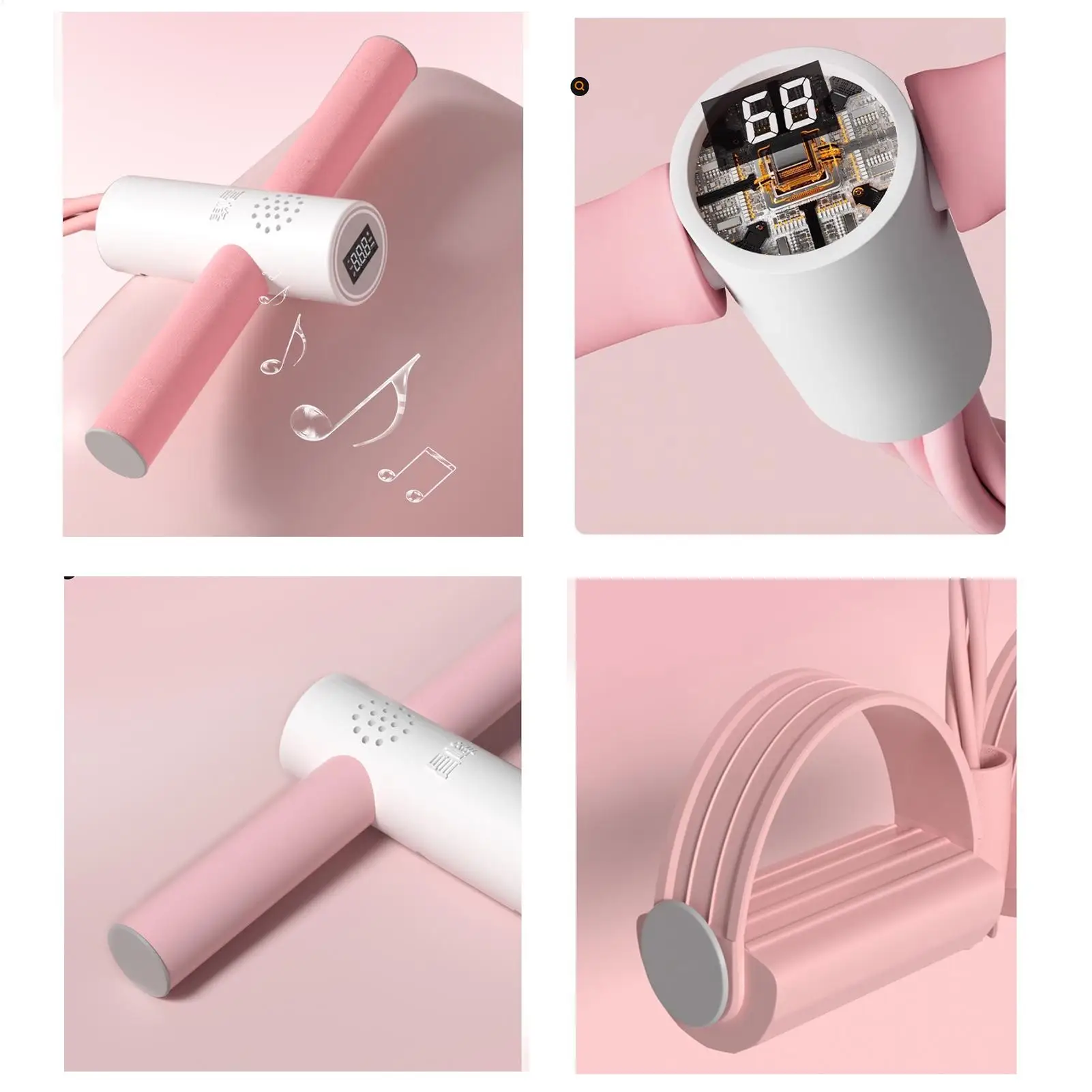 

Эспандеры, силовая тренировочная веревка для педалей, HD эргономичные эспандеры с ручками для йоги, растяжки, тренировок по пилатесу