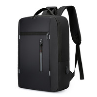 Waterproof Oxford Laptop Backpack for Men 15.6 Inch USB Charging Business Travel School Backpack High Capacity bolsa feminina