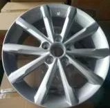 15 Inch OEM Sport Alloy Wheels Turbine Multi 5/6 Spoke Black Silver For 4x100 Hatchback Sedan Car Rims