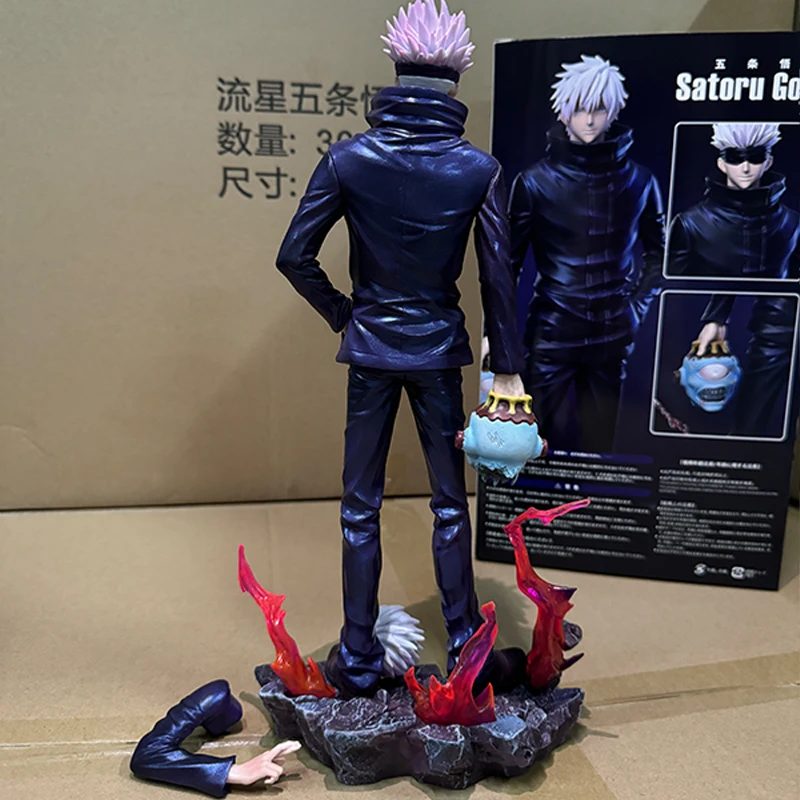 Jujutsu Kaisen LX Standing 5T5 Figures Satoru Gojo Action Figure Gk Figurine Animation Collection Model Ornament Toys for Kids