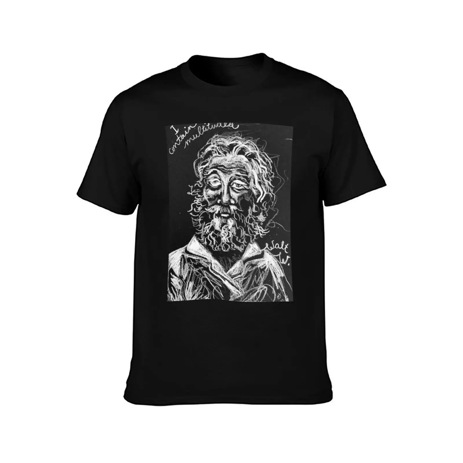 I Contain Multitudes T-Shirt Functional Casual Short Sleeve Tee T-Shirt
