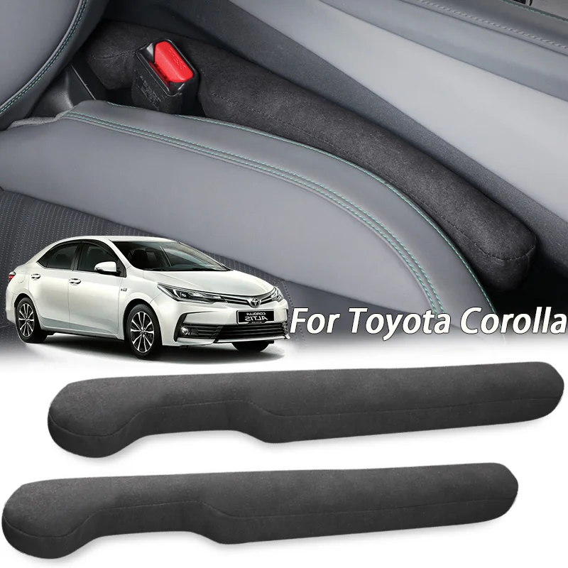 Car Seat Gap Filler Soft Side Seam Plug Filling Strip For Toyota Corolla E130 E140 E150 E160 E170 E180 E210 Cross Accessories