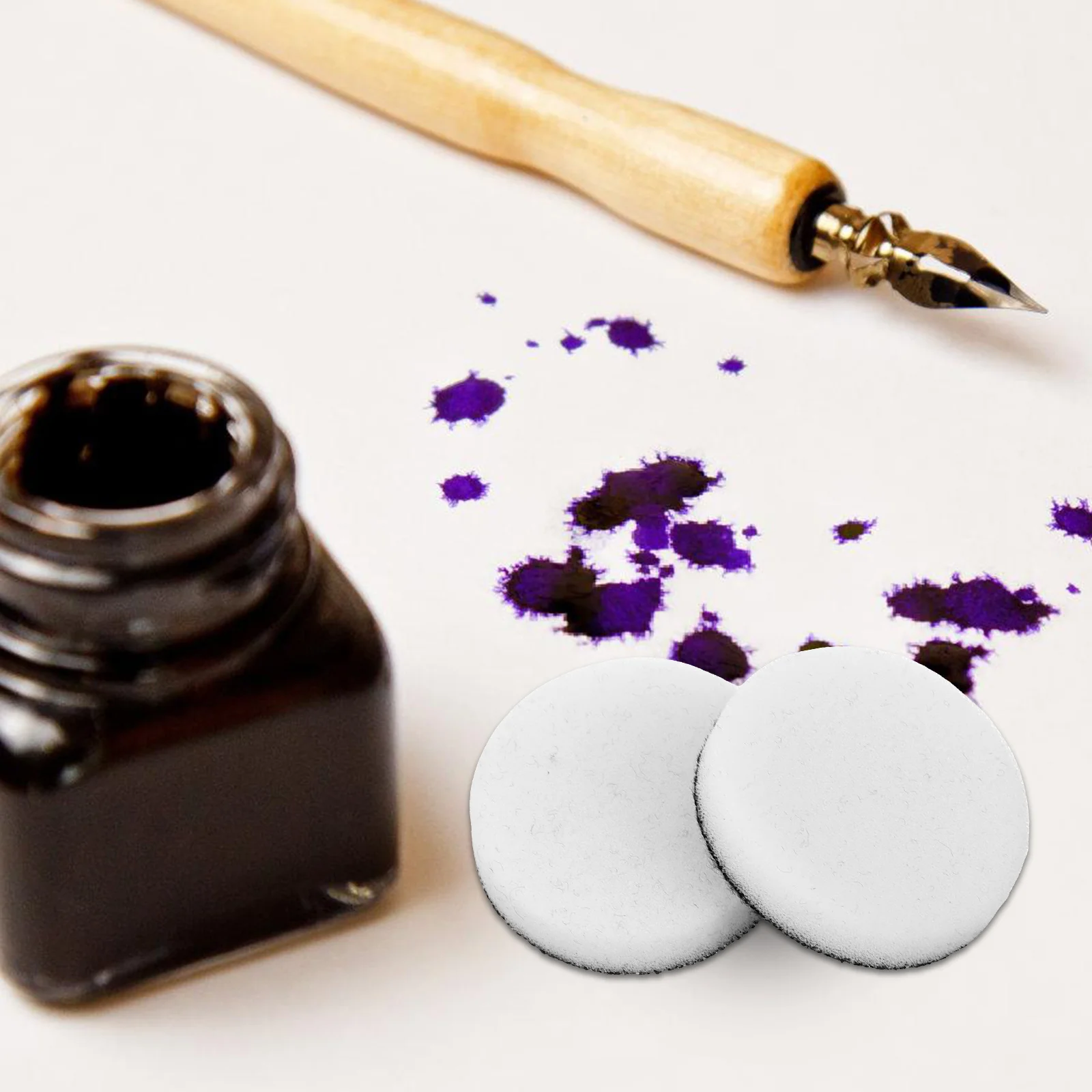 10 Buah Alat Pencampur Bantalan Busa Mini Pengganti Spons Isi Ulang Perlengkapan Seni Tinta Darurat Tinta Cair Embossing Kerajinan Kreatif
