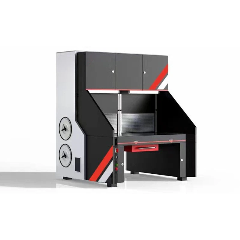 

Polishing and grinding dust collector workbench, polishing and grinding dust collector integrated machine, dust collection box
