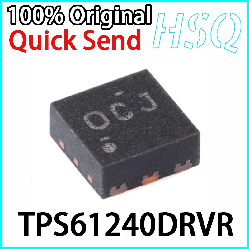 

2PCS Original TPS61240DRVR Screen Printed OCJ WSON-6 Boost Converter Chip Brand New in Stock