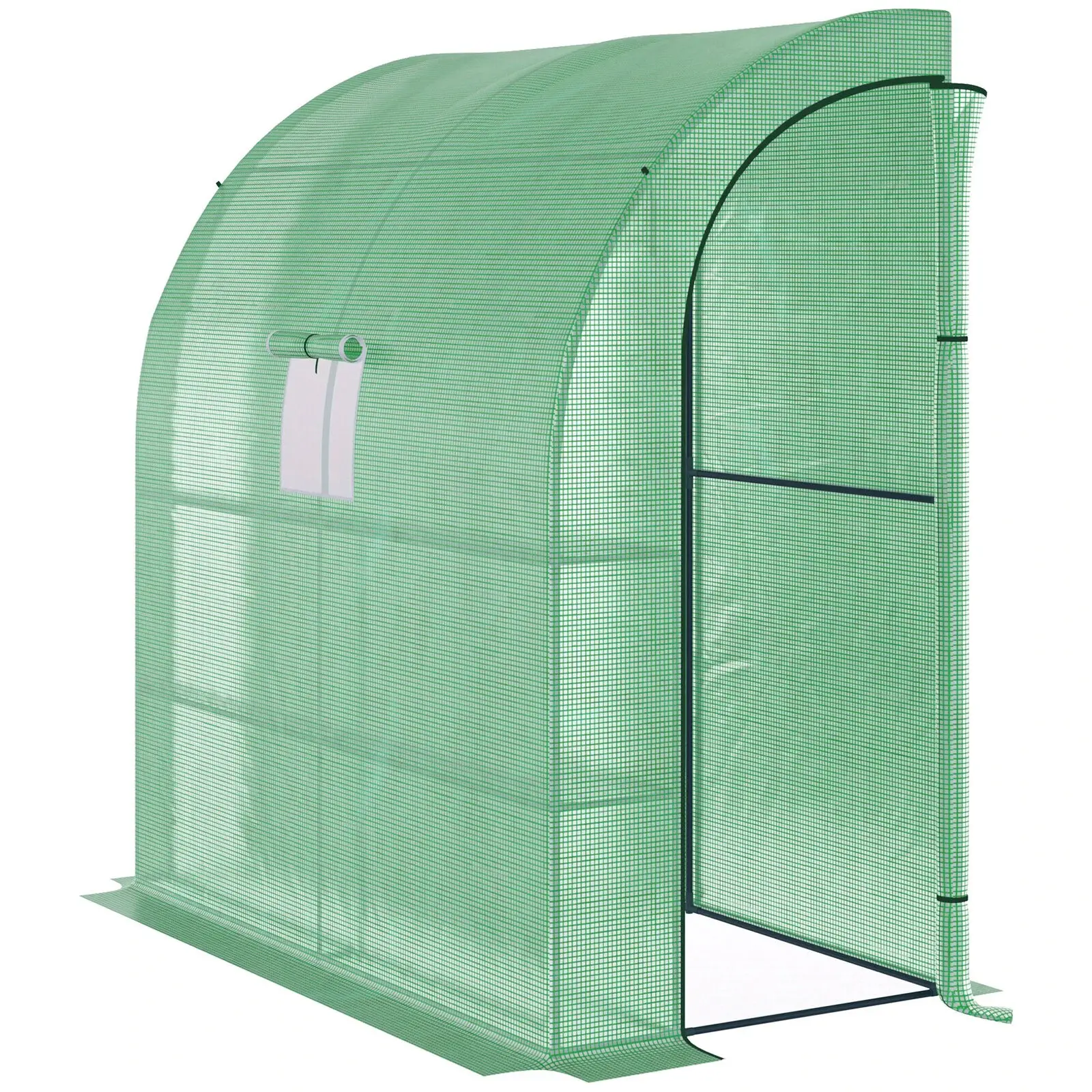 Agricultural Polytunnel  Garden Tunnel Greenhouse   Outdoor Plant Growth Grow Tent Walk-In Greenhouse 2*1m