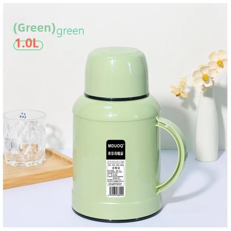 Portable Large Capaci Insulated Hot Water Bottle Cute Glass Tea Pot for Home Use Boiling Water Bottle Warm Water Bottle view 2