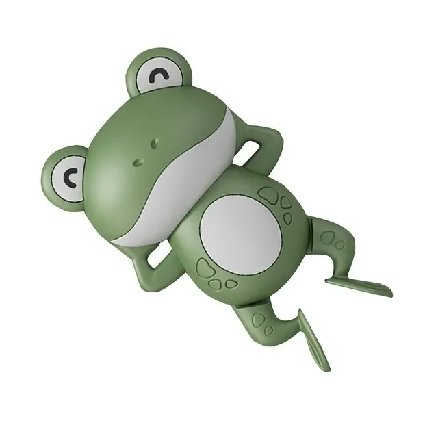 Einzigen Verkauf Nette Cartoon Tier Schildkröte Klassische Baby Wasser Spielzeug Infant Schwimmen Schildkröte Aufgewickelt Kette Uhrwerk Kinder Strand bad Spielzeug