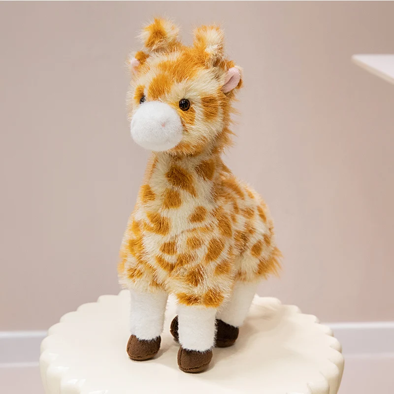 35/45cm vida real girafa brinquedos de pelúcia alta qualidade animais de pelúcia bonecas macio presente aniversário decoração do quarto