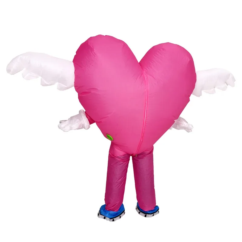 

wiwiwi 123Inflatable Love Heart Adult Full Body Air Blow Up Costume for Anniversary Birthday Mothers Day Valentines