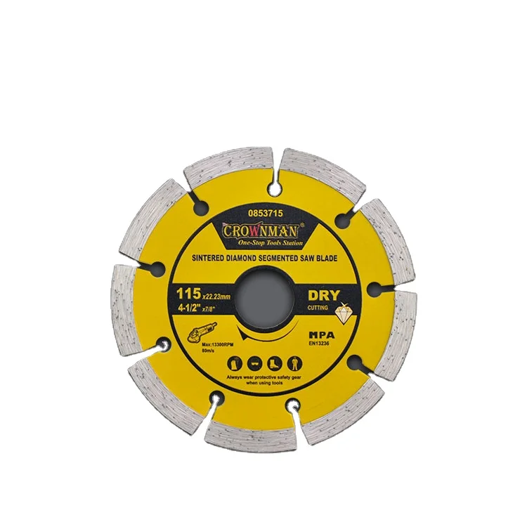 

105/115/125/180/230mm Sintered Diamond Segmented Saw Blade for Power Tools
