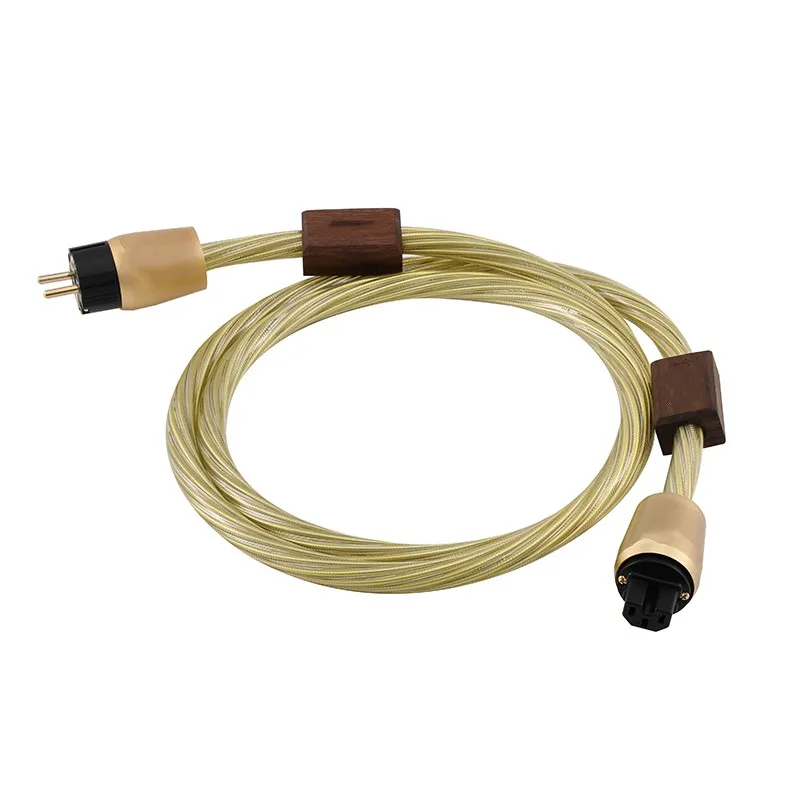 hifi power cord audio high fidelity fever power cable us and EU plug